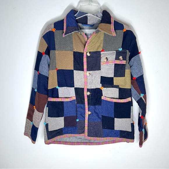 Men's Patchwork Jacket - Picture 2 of 10